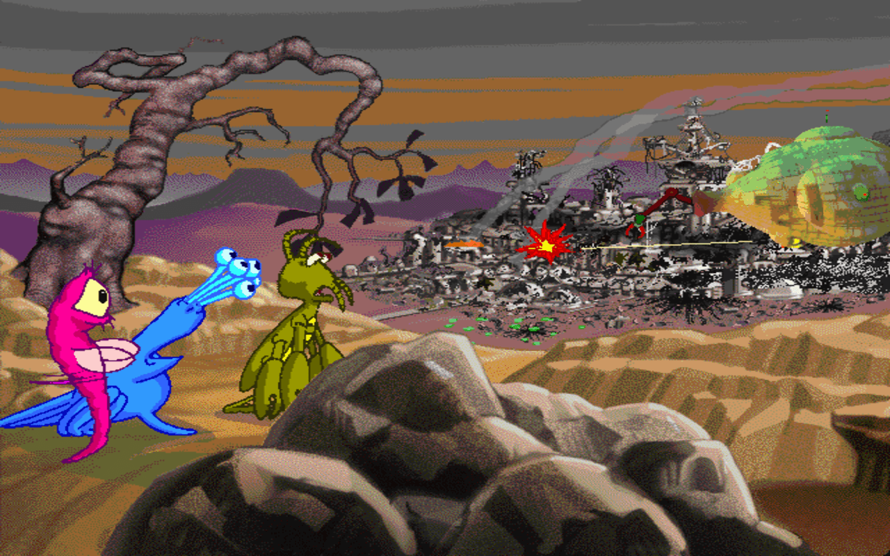 Gameplay screen of Orion Burger (8/8) Gameplay screen of Orion Burger (8/8)