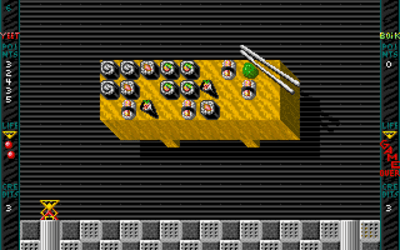 Gameplay screen of Boppin' (6/8) Gameplay screen of Boppin' (6/8)