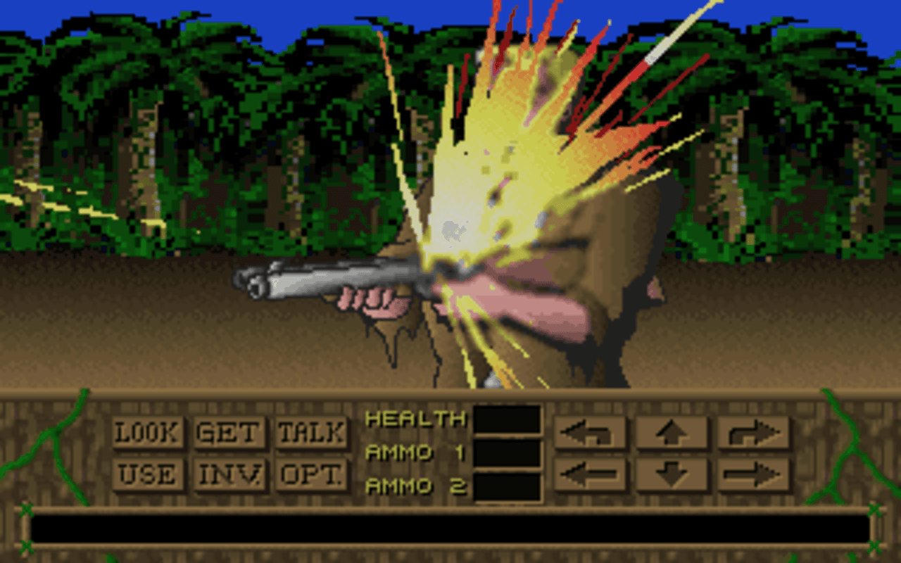 Gameplay screen of Isle of the Dead (1/8) Gameplay screen of Isle of the Dead (1/8)