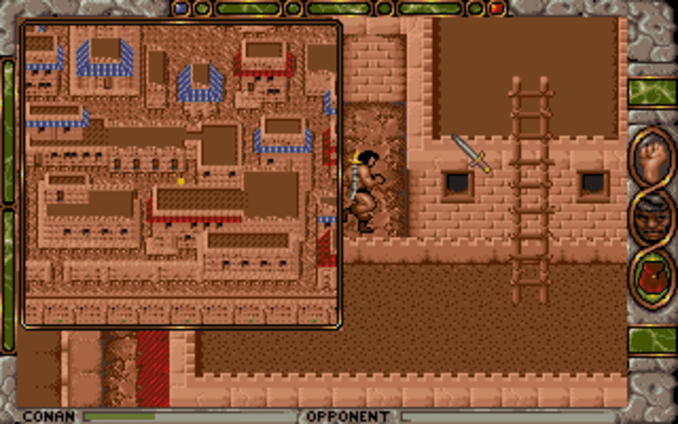 Gameplay screen of Conan: The Cimmerian (8/8) Gameplay screen of Conan: The Cimmerian (8/8)