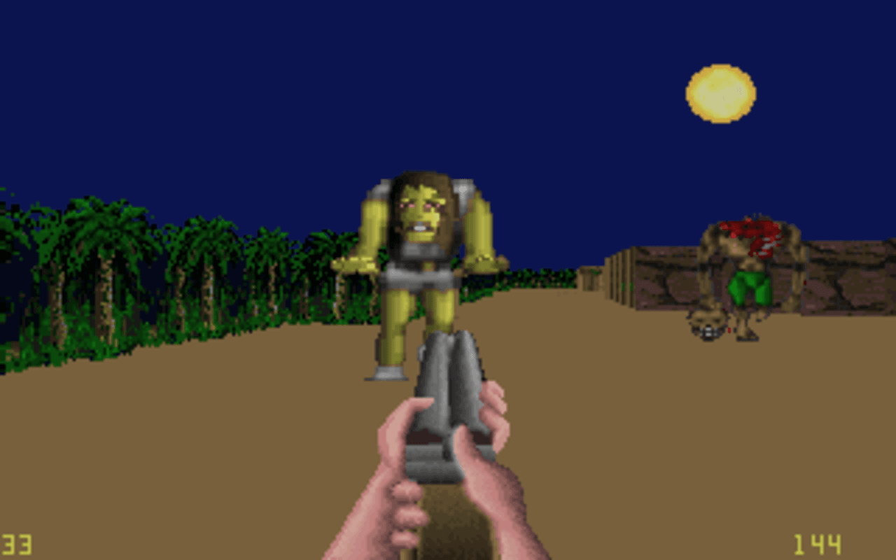 Gameplay screen of Isle of the Dead (8/8) Gameplay screen of Isle of the Dead (8/8)