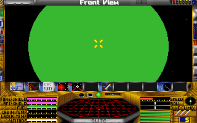 Gameplay screen of Elite Plus (4/8) Gameplay screen of Elite Plus (4/8)