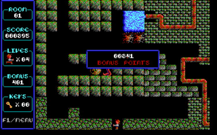 Gameplay screen of Paganitzu (2/8) Gameplay screen of Paganitzu (2/8)